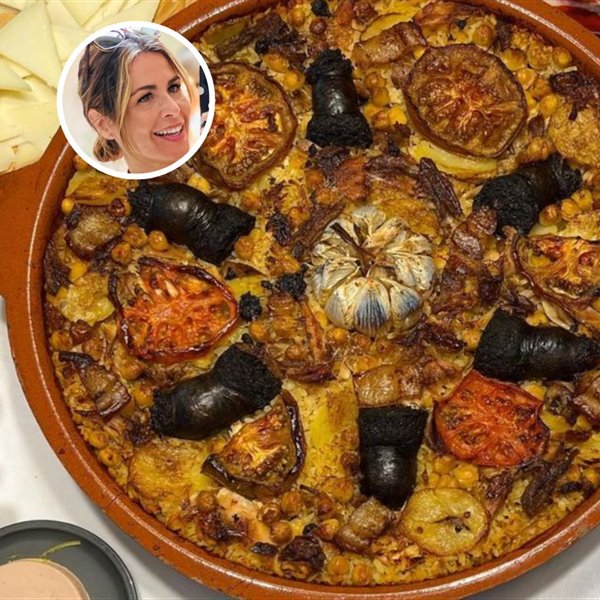 Arroz, el plato estrella de las celebraciones familiares en casa de Núria Roca