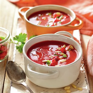 7 sopas frías fáciles y refrescantes para el verano (gazpacho, salmorejo, ajoblanco, vichyssoise...)
