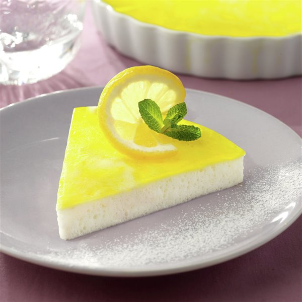 Pastel de queso y limón