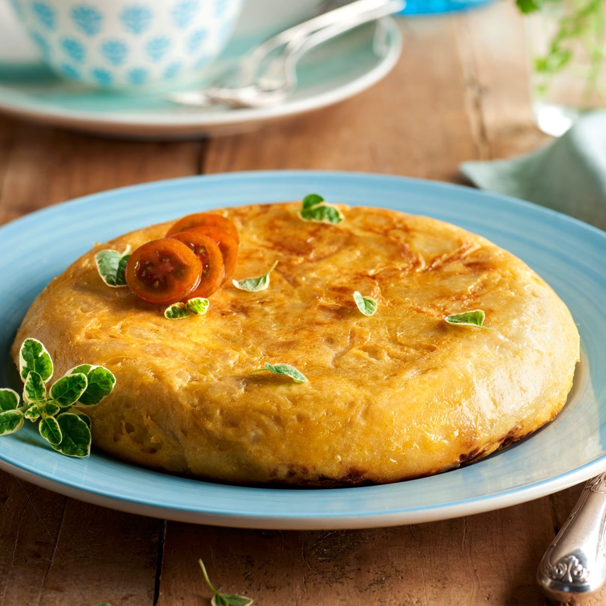 Receta de tortilla de patatas fritas de bolsa al microondas