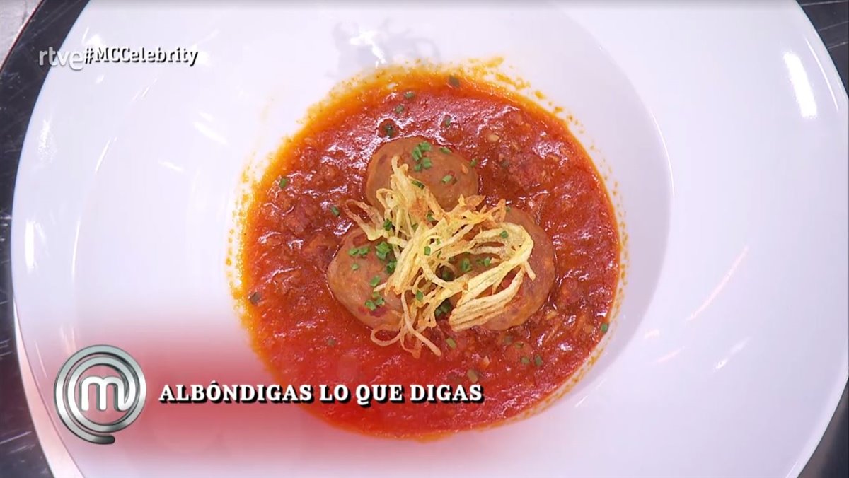 albondigas de ternera con salsa de chorizo patricia conde