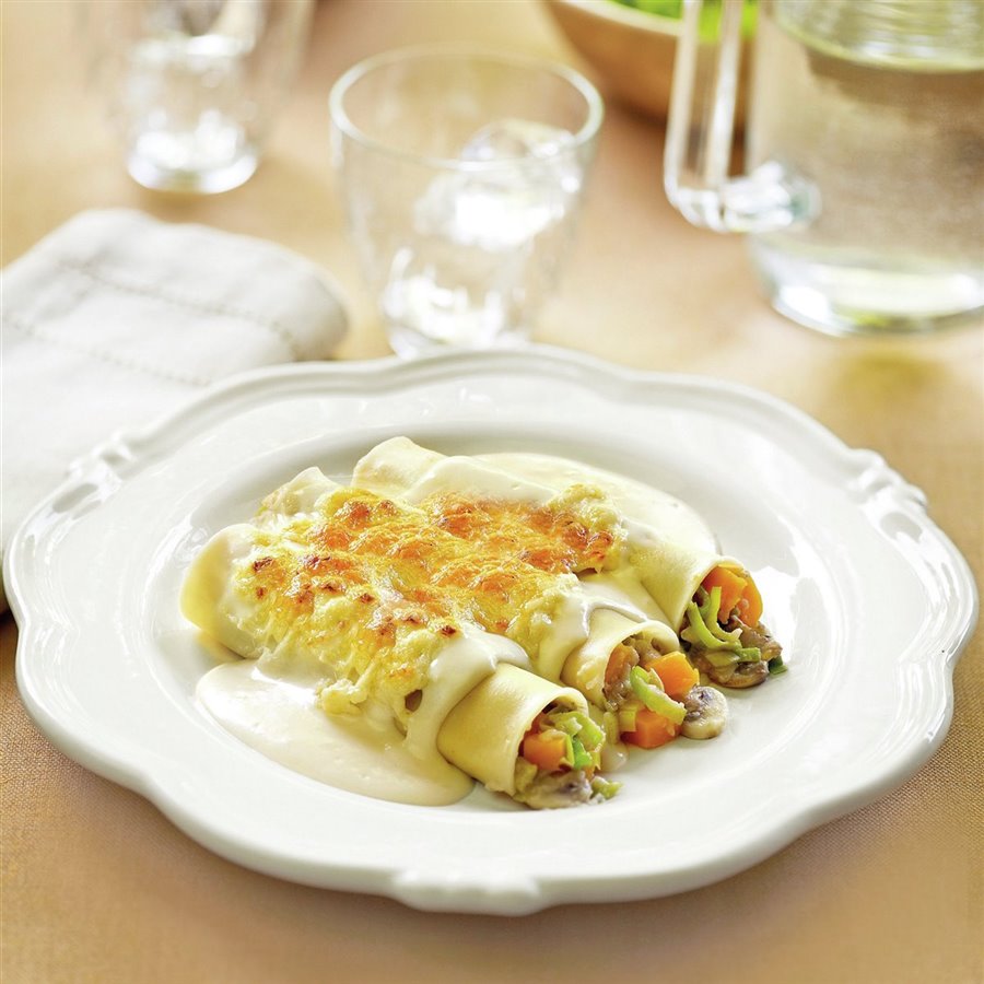 Canelones De Verduras