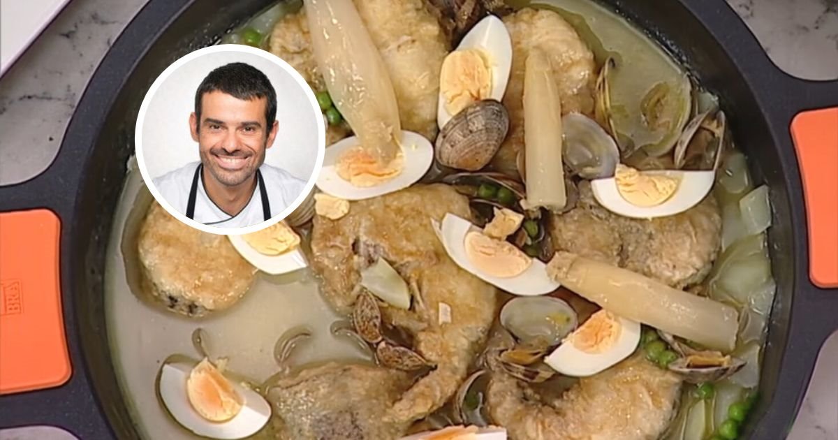 Merluza en salsa verde de Enrique Sánchez (¡con truco!) - Lecturas