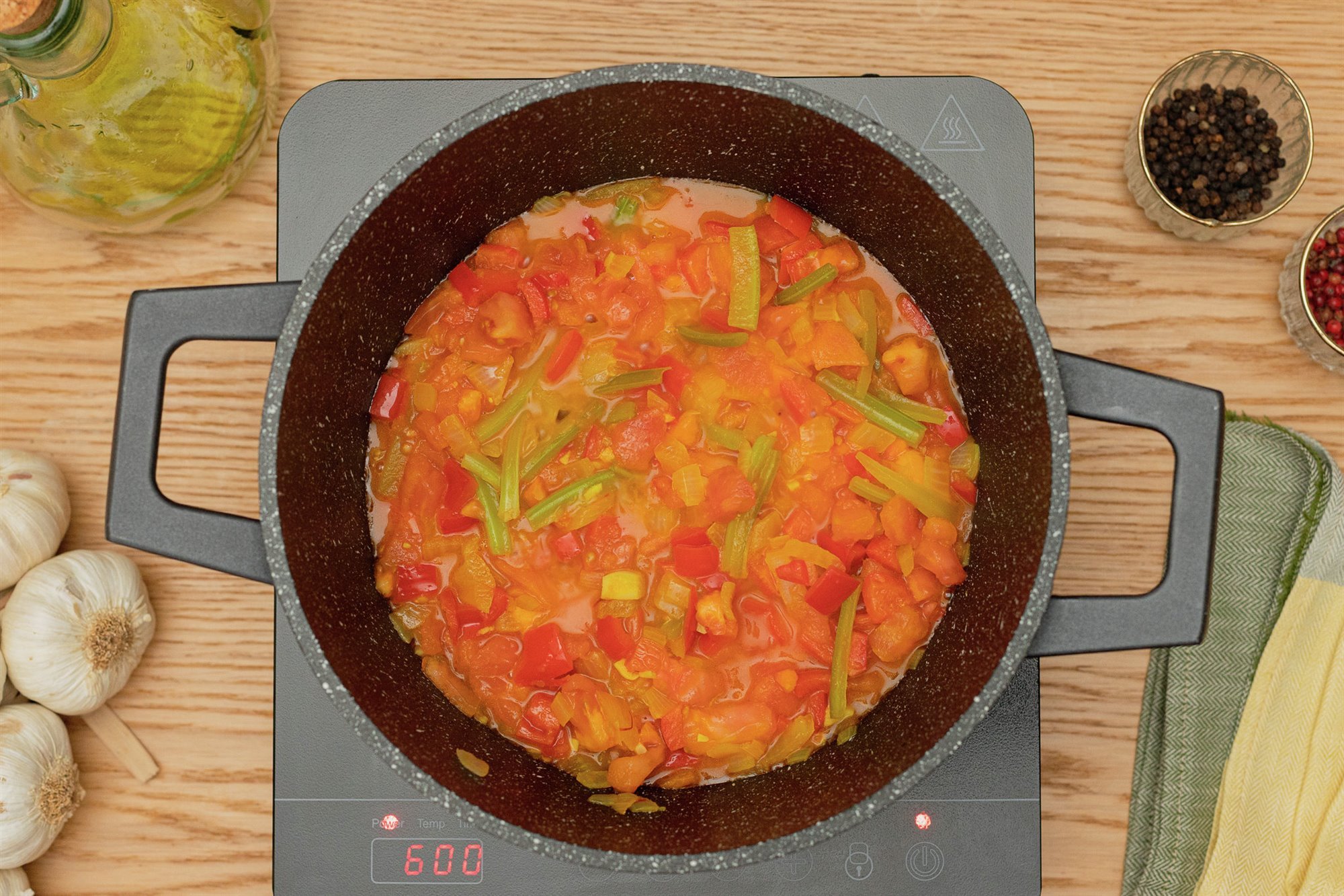 4. Cocina con el tomate