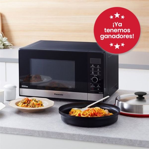 Ya tenemos los ganadores de los 3 hornos microondas de Panasonic