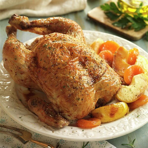 10 recetas de pollo al horno para un menú de Navidad fácil y barato