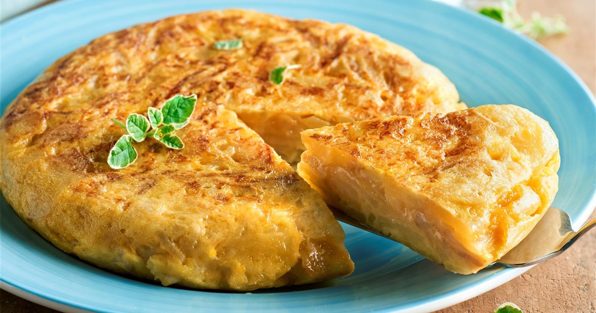 Tortilla De Patatas En Freidora De Aire, Versión Ligera Para Después De ...