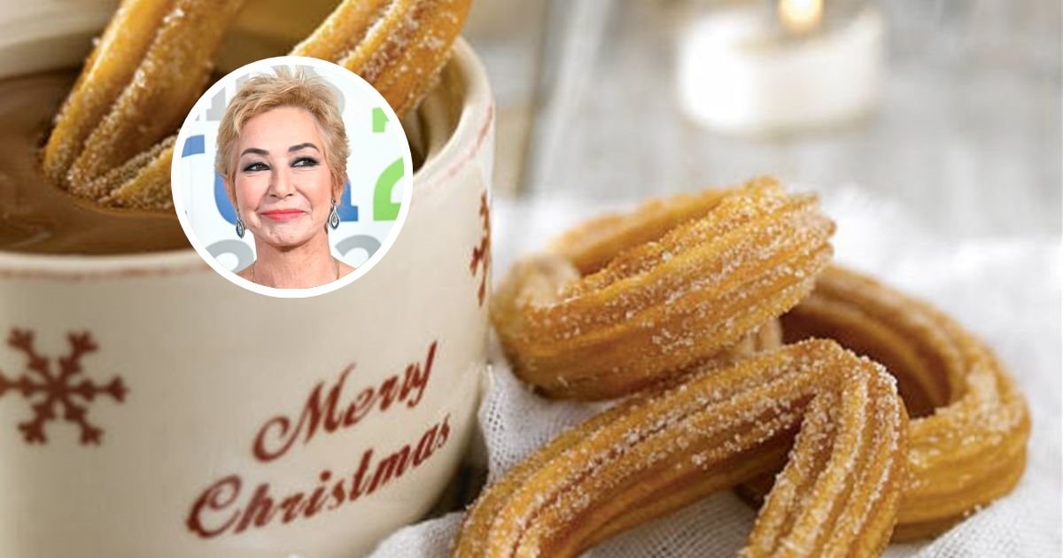 Ana Rosa Quintana no puede resistirse a unos churros con chocolate