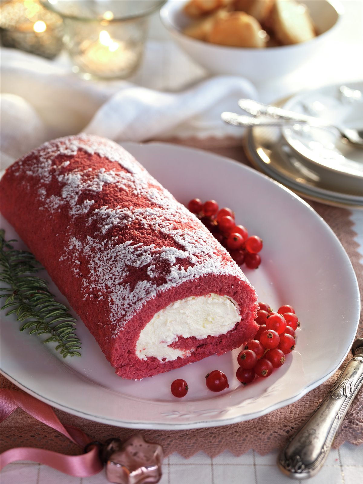 TRONCO DE NAVIDAD RED VELVET.