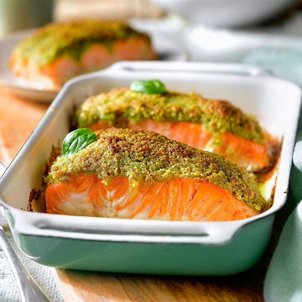 15 recetas de salmón al horno fáciles y sabrosas (con vídeo)