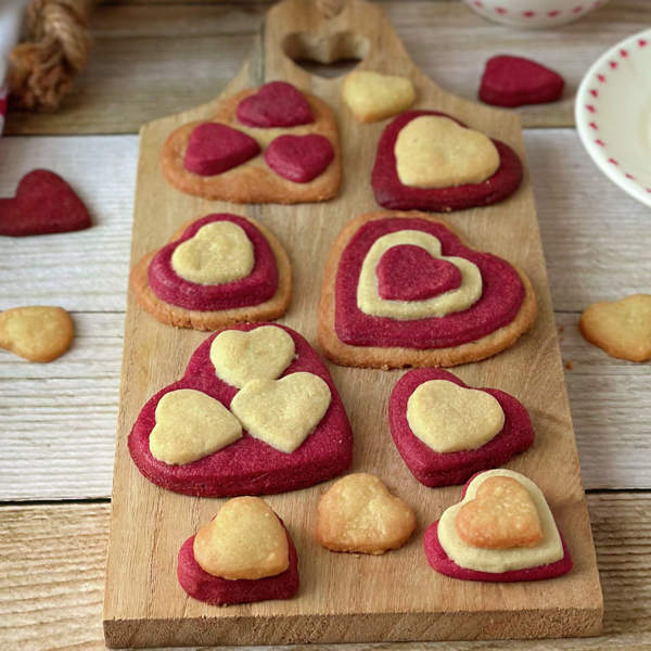 Recetas de San Valentín: galletas caseras de corazón (con vídeo)
