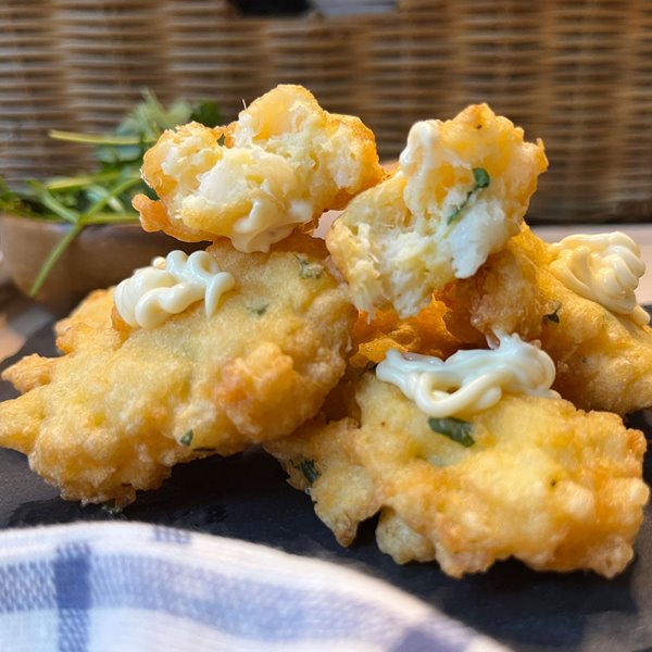 Buñuelos de bacalao