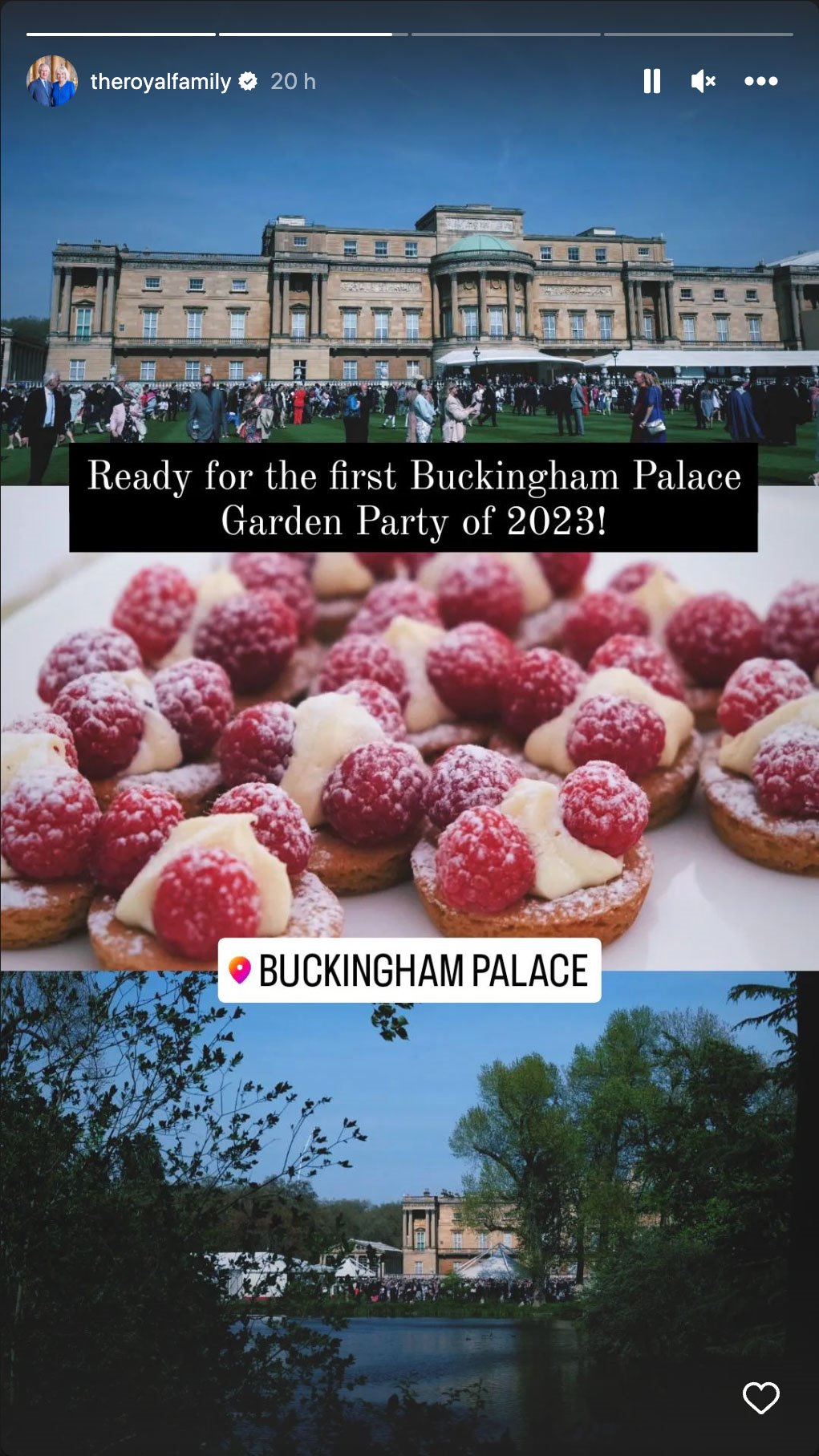 Tartaletas fiesta de primavera Buckingham
