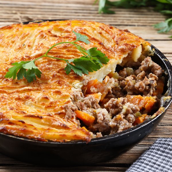 Cottage pie, el pastel de carne tradicional de Liverpool (que amará Blanca Paloma)
