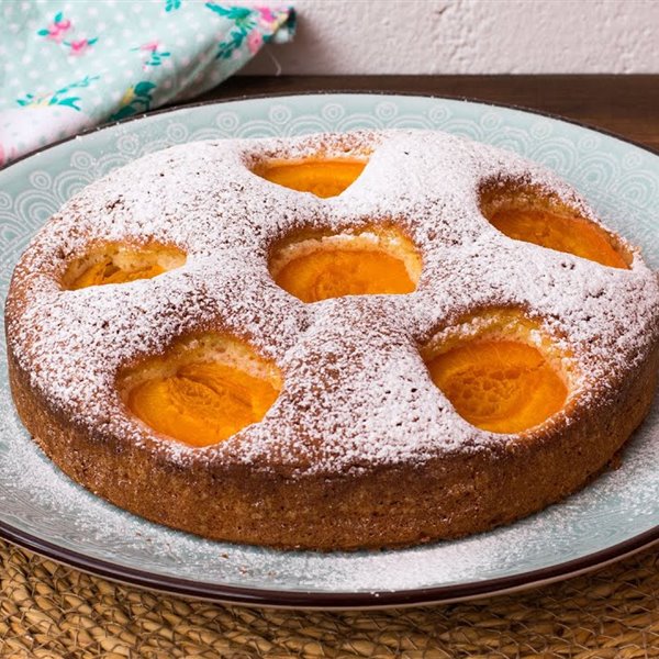 tarta de albaricoques típica de austria