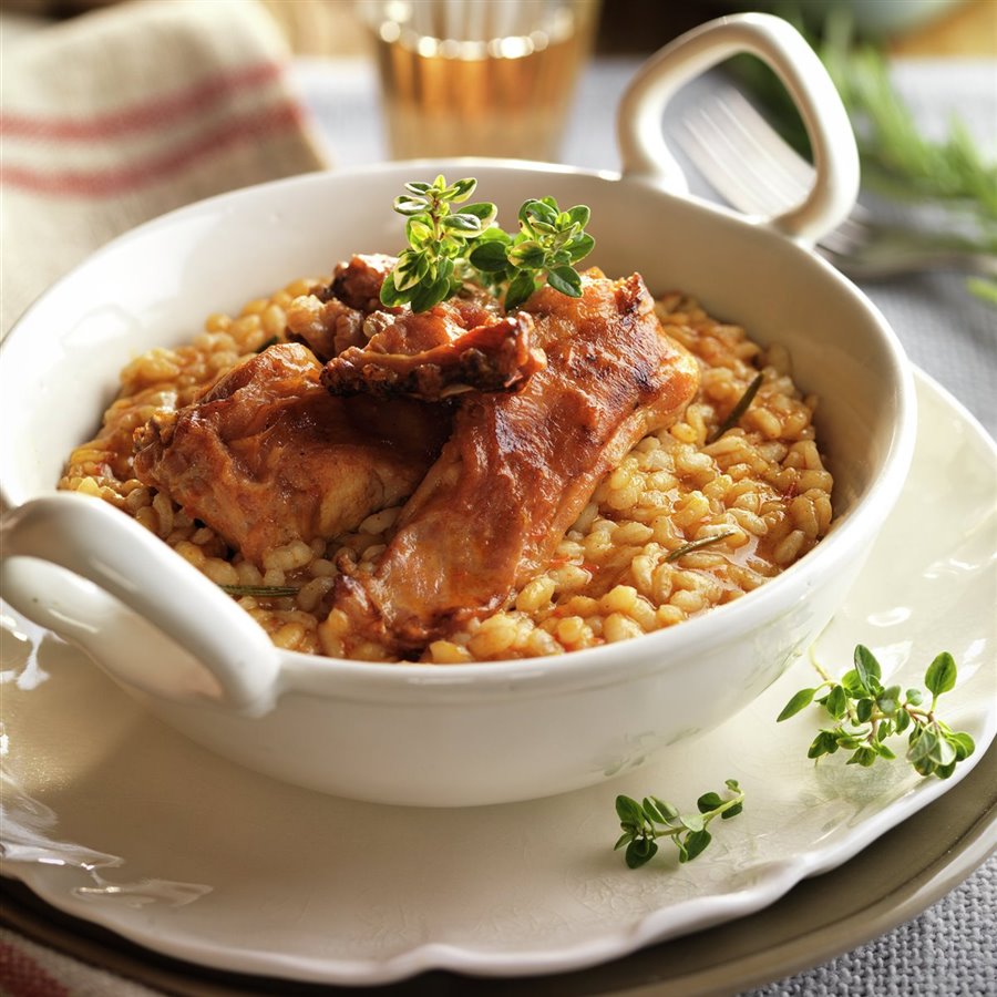 Arroz con conejo: receta de la abuela Arroz con conejo: receta de la abuela