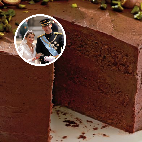 2 metros y 150 kg: así fue la espectacular tarta de boda de Felipe de Borbón y Letizia Ortiz