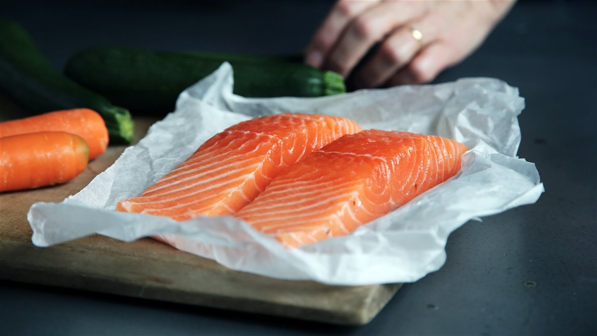 Salmón plancha