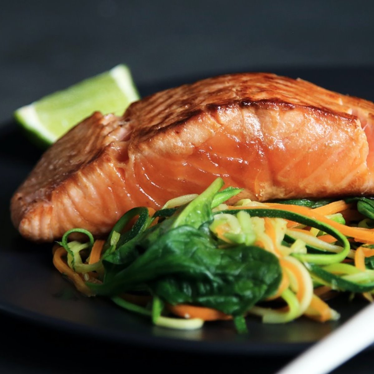 Salmón plancha