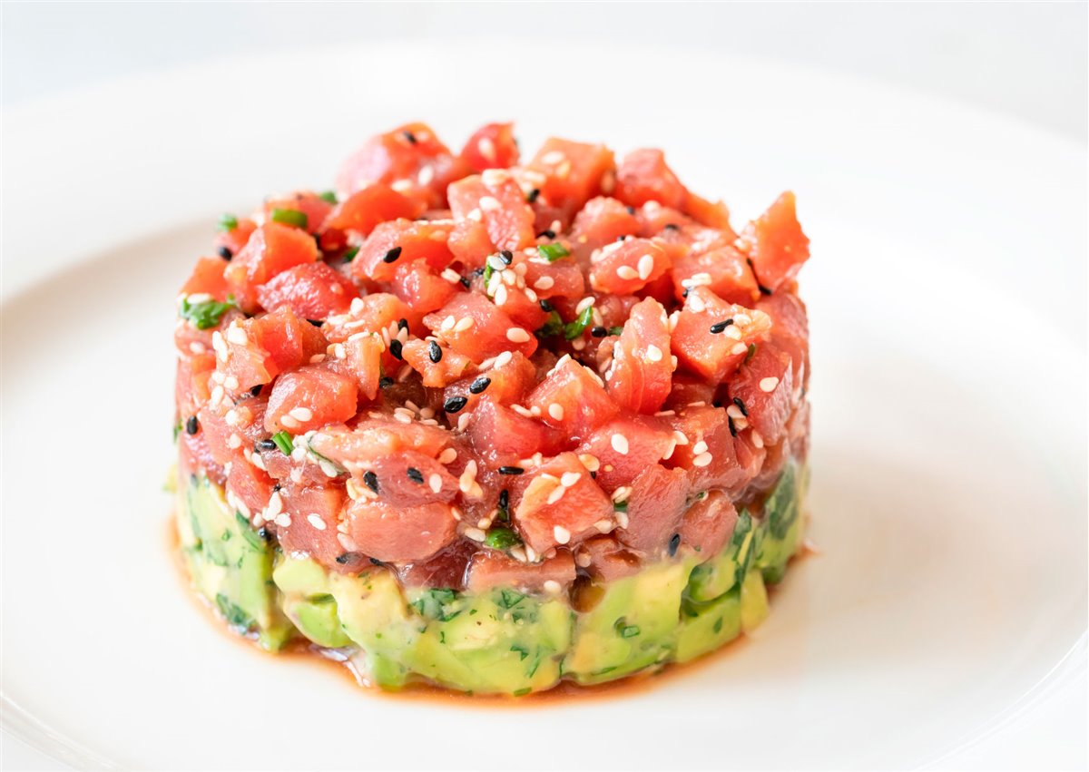 Tartar de atún rojo