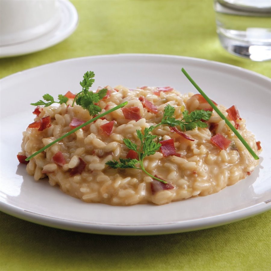 Risotto de jamón serrano