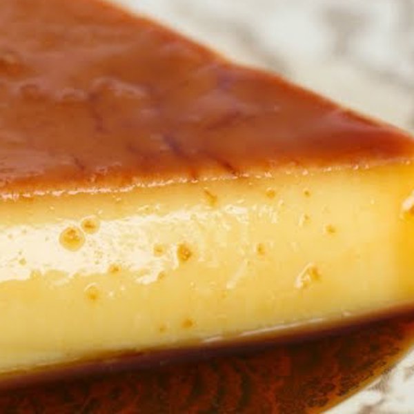 Flan napolitano con queso crema