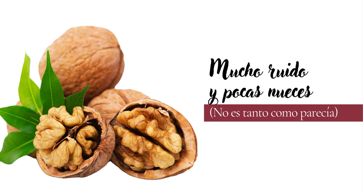 Mucho ruido y pocas nueces