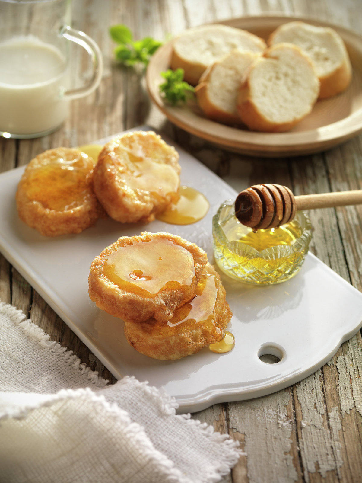 TORRIJAS CON MIEL.