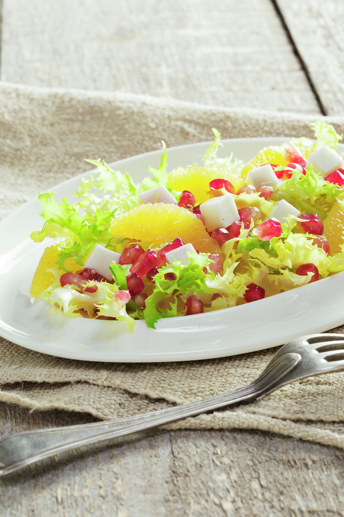 ENSALADA DE ESCAROLA Y NARANJA.