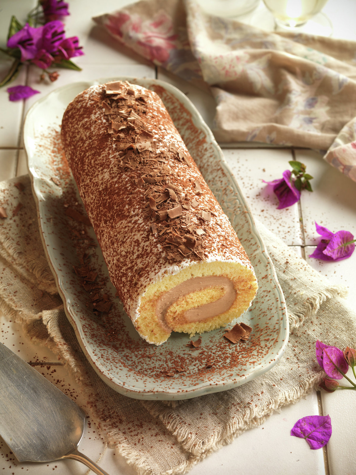 BRAZO DE GITANO CON TRUFA.