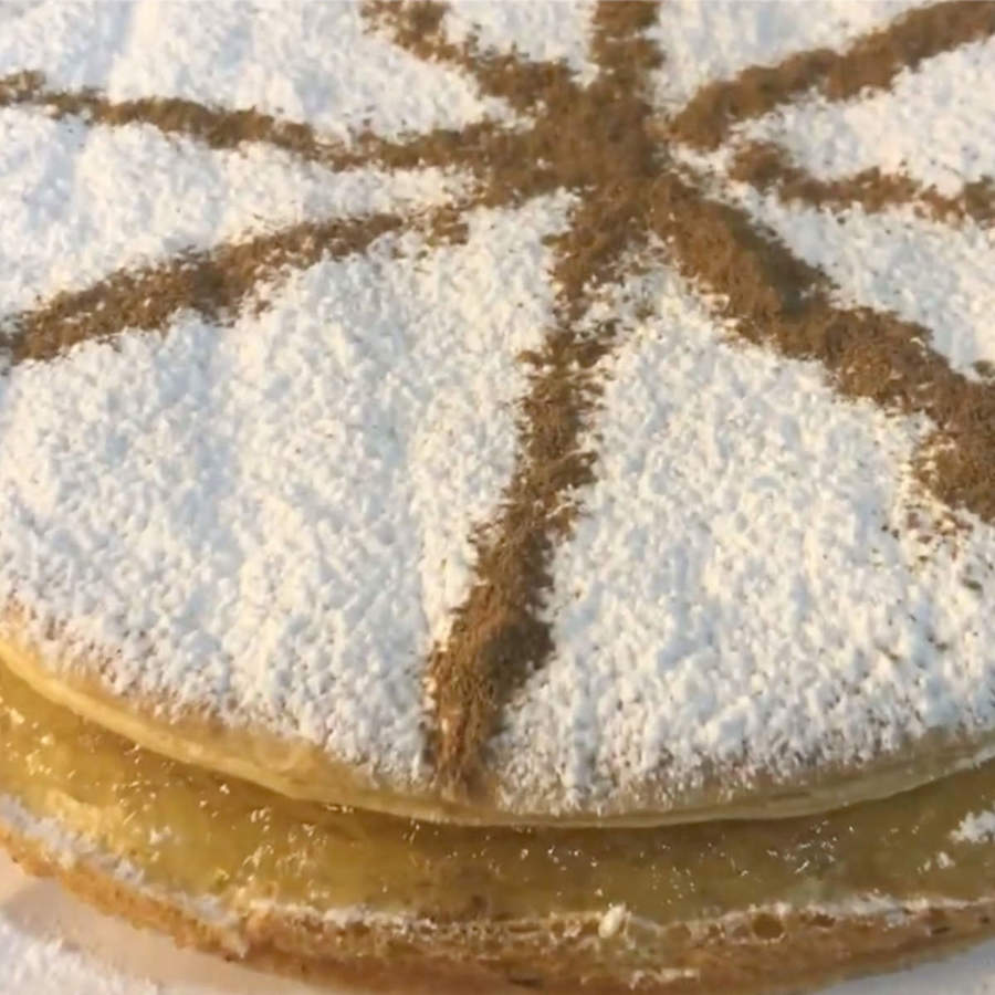 Torta del inglés típica de Carmona, postre de la abuela fácil ¡con