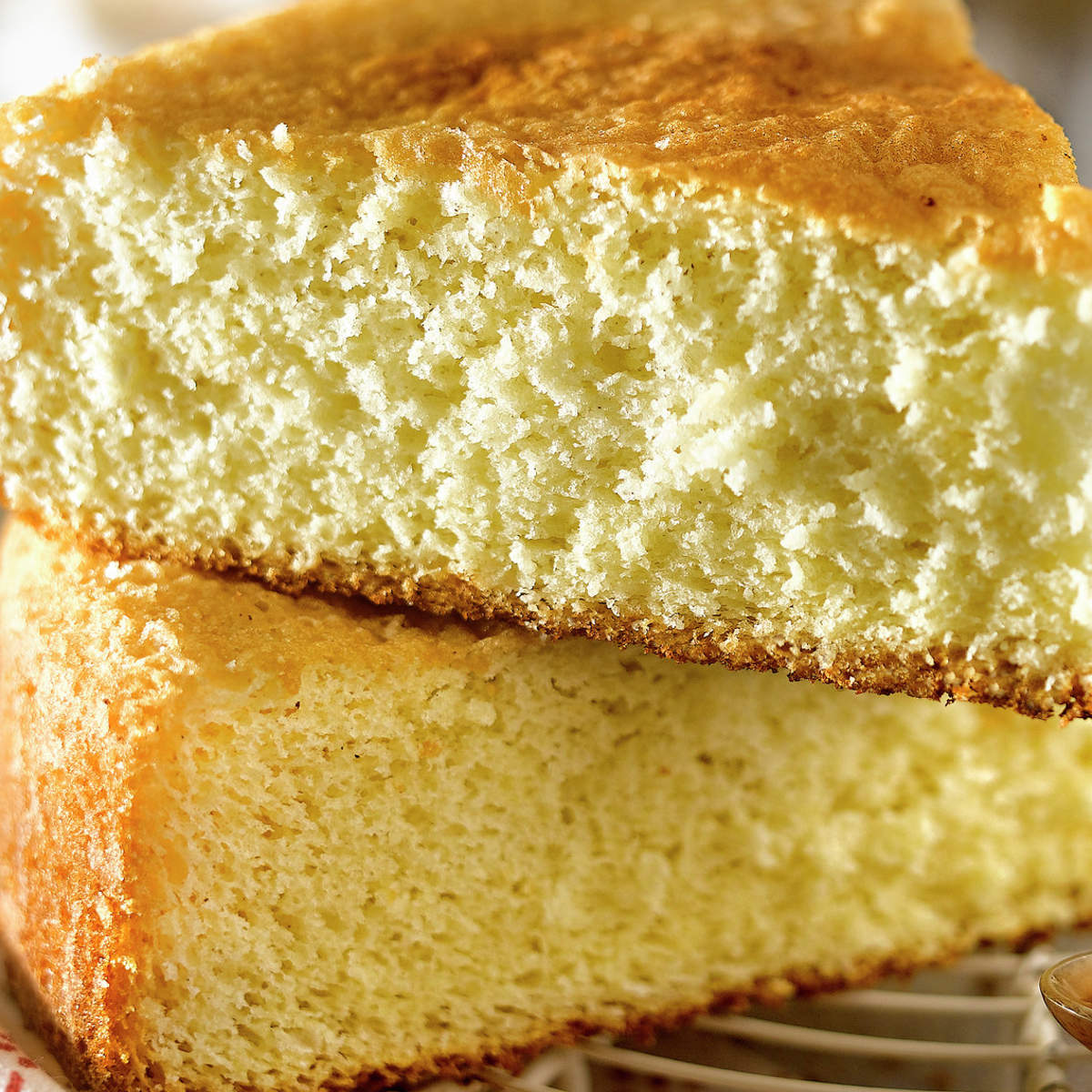 Pão de ló bizcocho de la abuela portuguesa