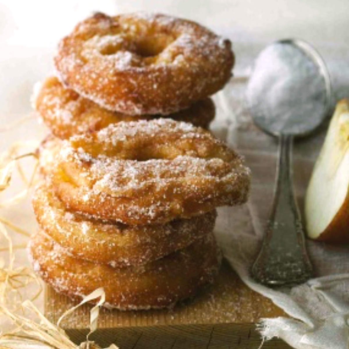 rosquillas de manzana