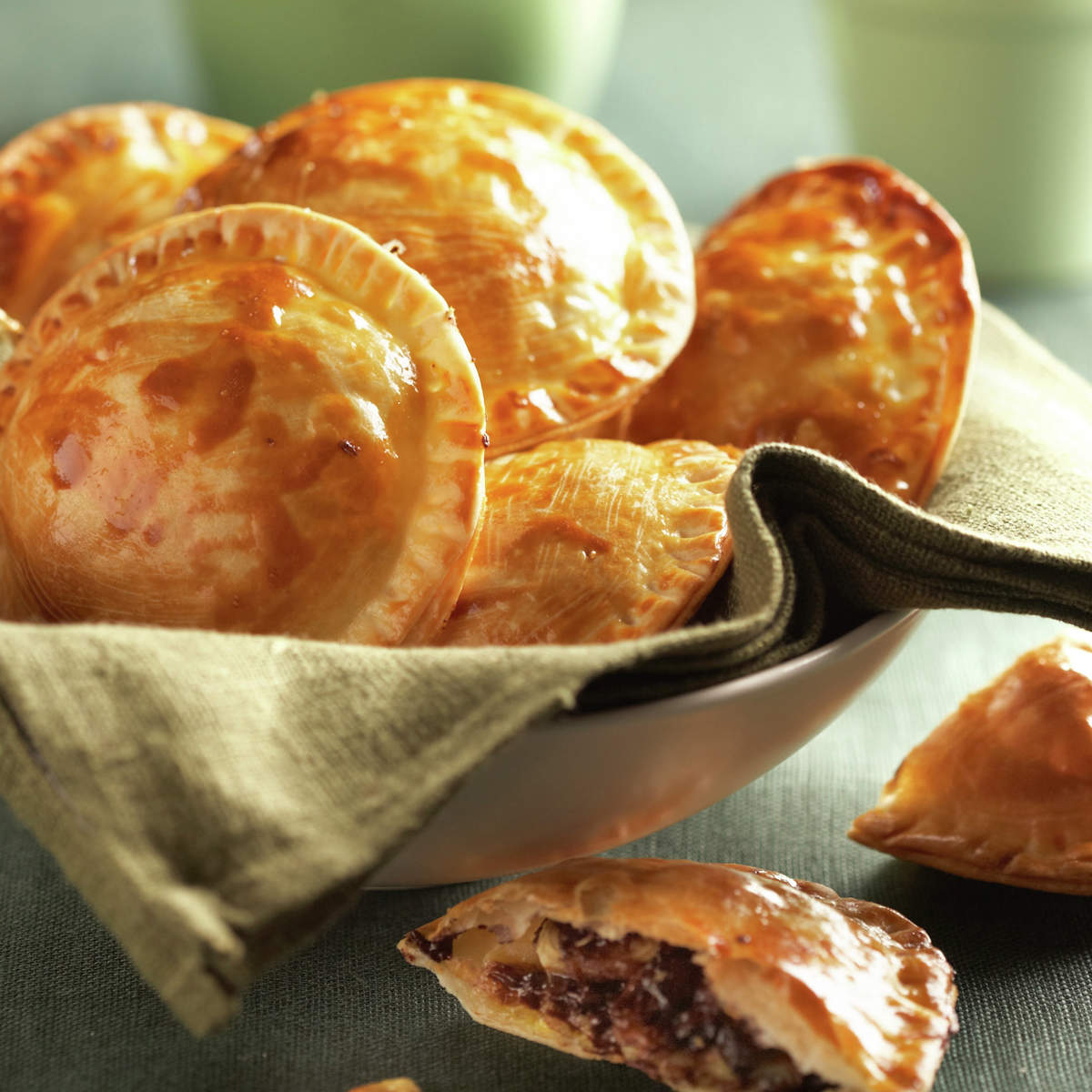 Empanadillas de plátano y crema de chocolate