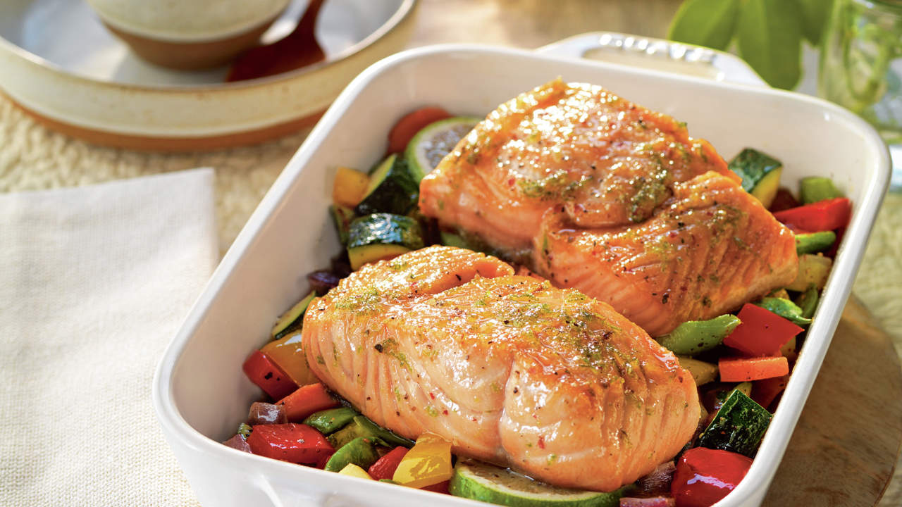 recetas de salmon glaseado