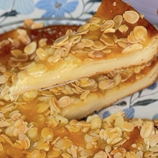 Tarta tocinillo de cielo, postre de la abuela portuguesa