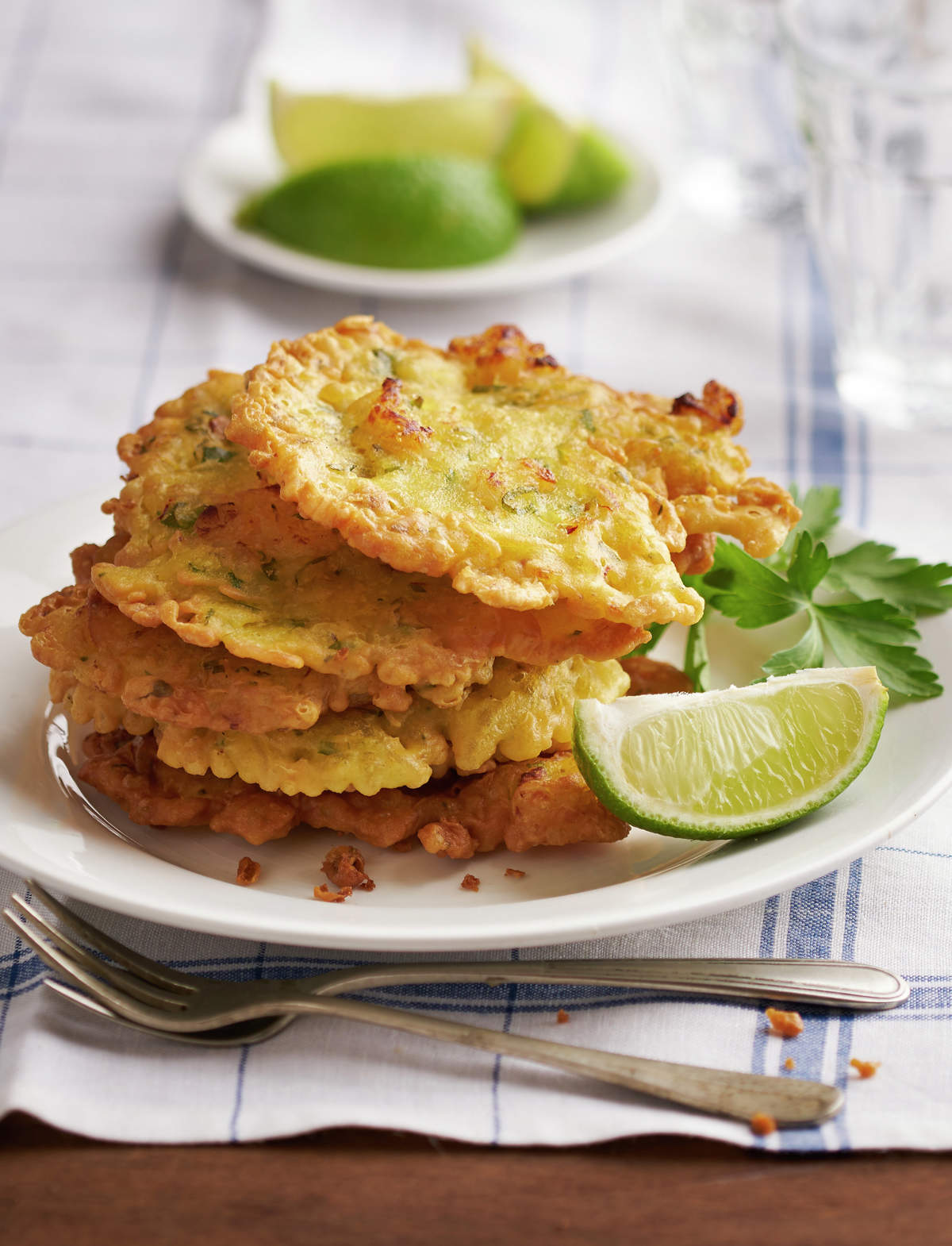 TORTILLITAS DE GAMBAS.