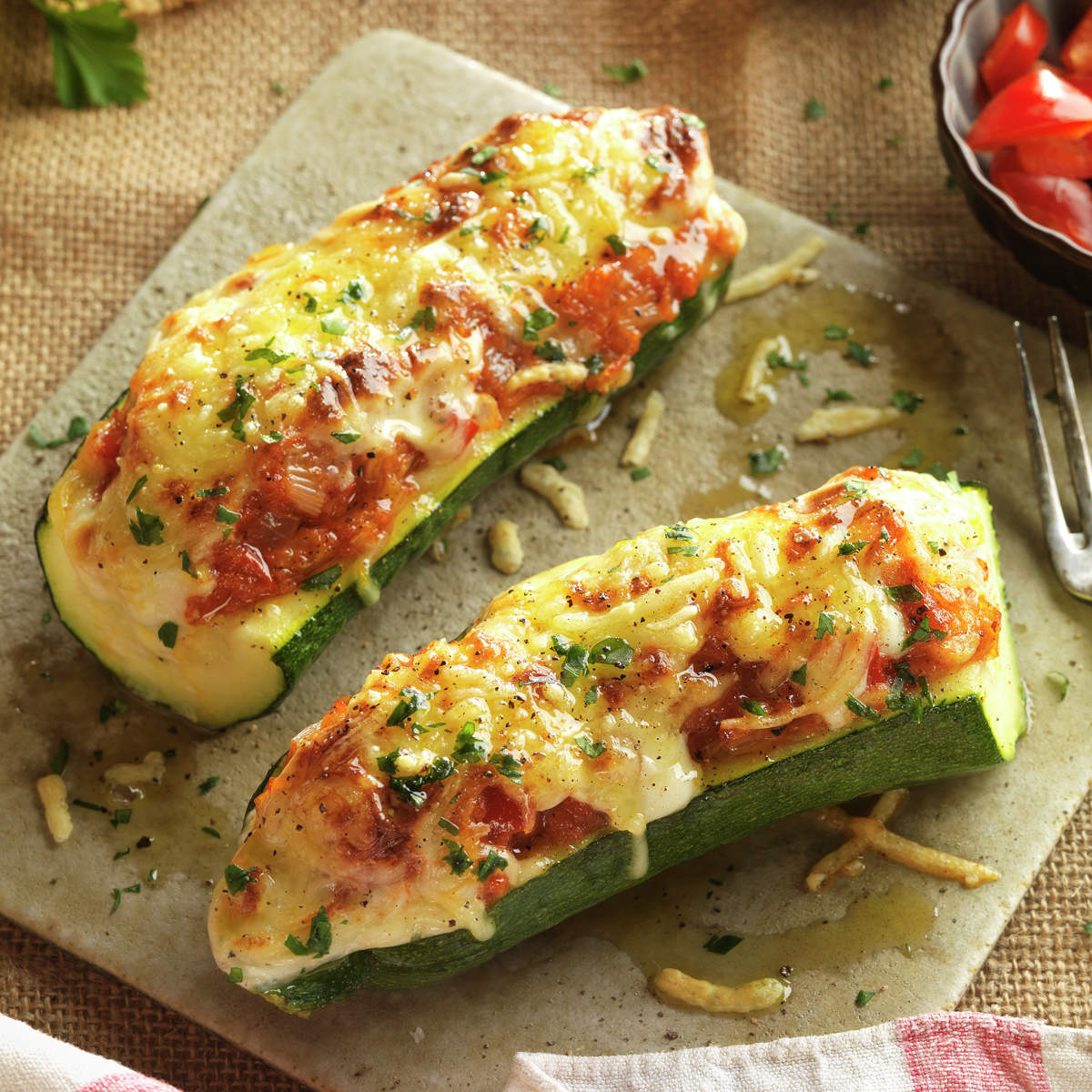 CALABACINES RELLENOS.