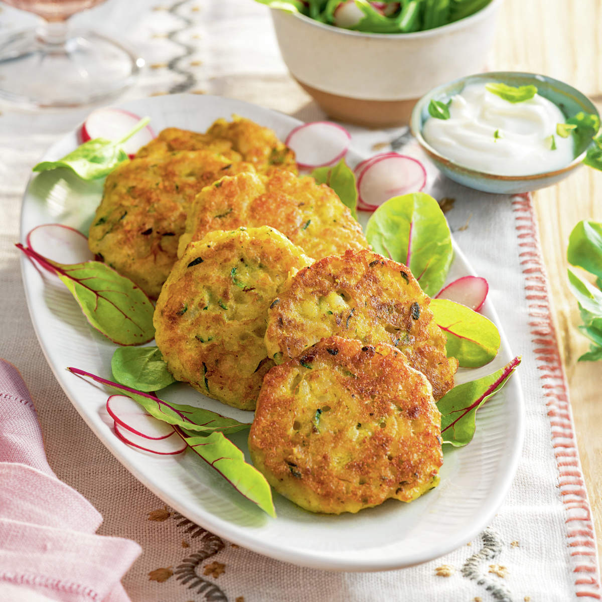 Tortitas de verduras y arroz