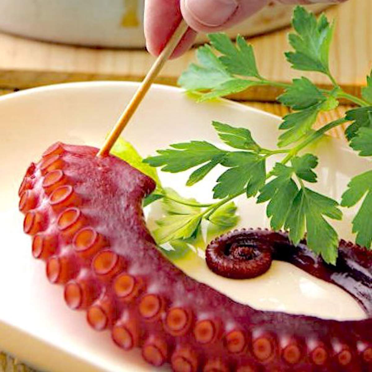 Pulpo cocido