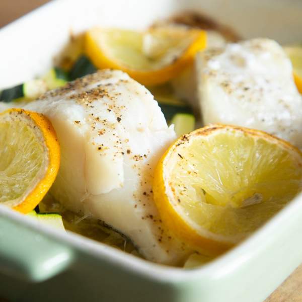 Bacalao al limón, una cena sencilla y saludable