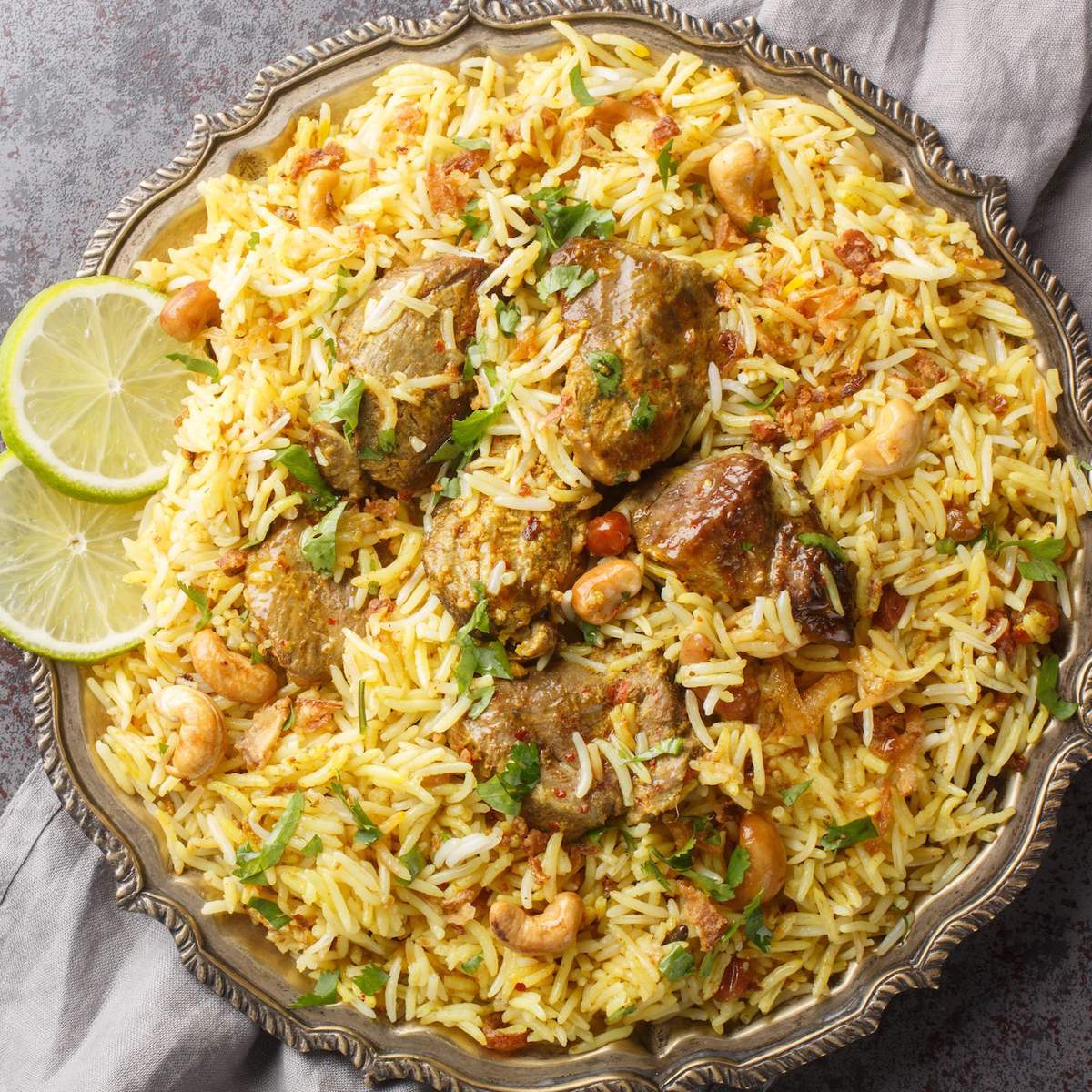 Arroz pilaf indio