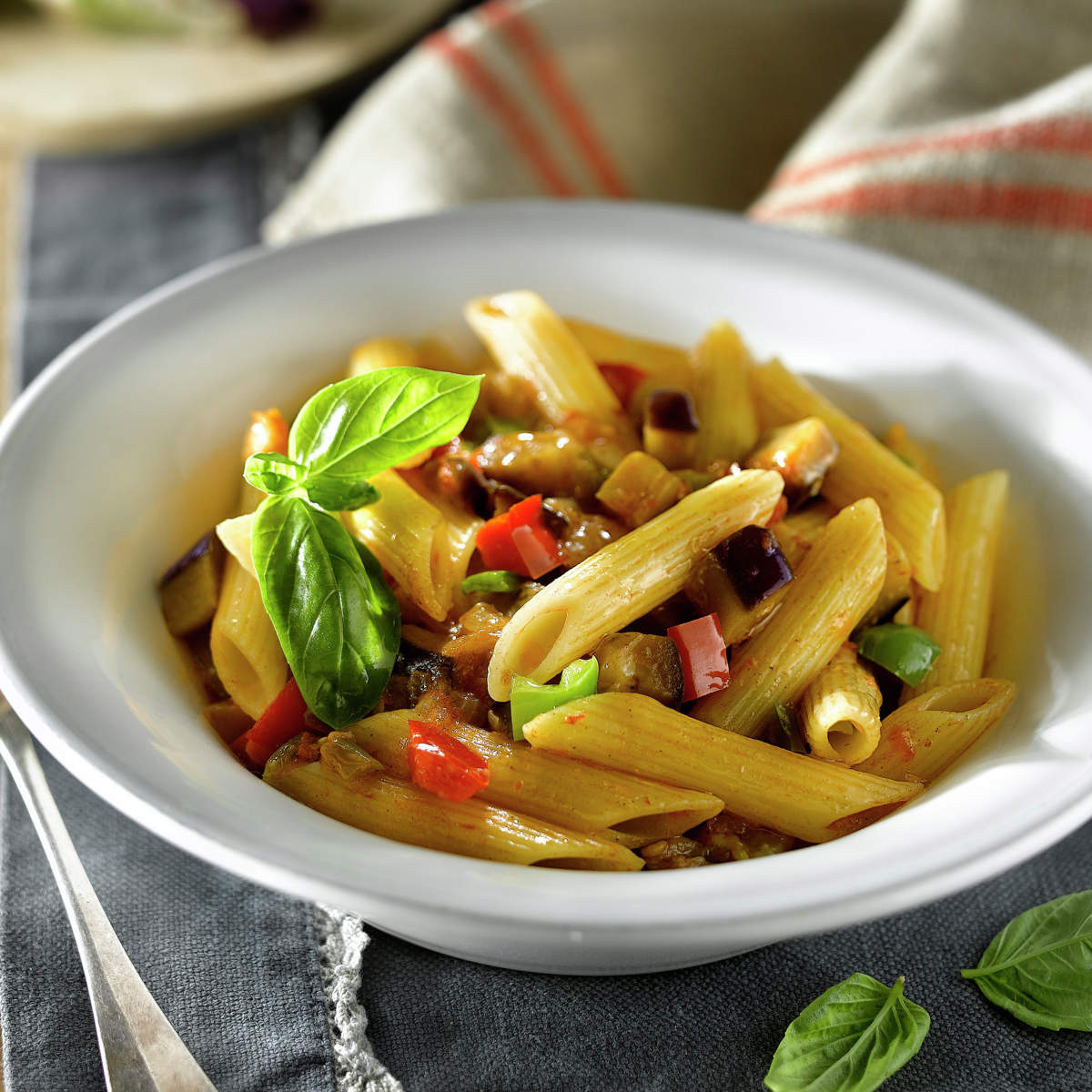 MACARRONES CON VERDURAS.