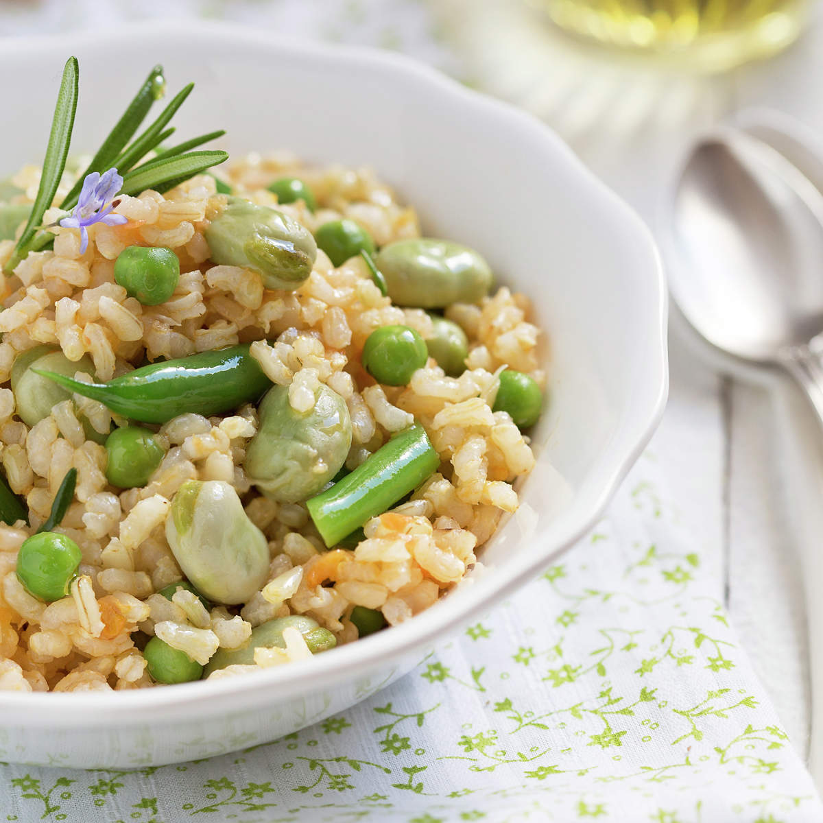 ARROZ INTEGRAL CON VERDURAS