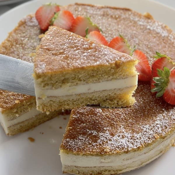 Esta receta de tarta ha enloquecido a todo el mundo: es fácil, cremosa y queda deliciosa