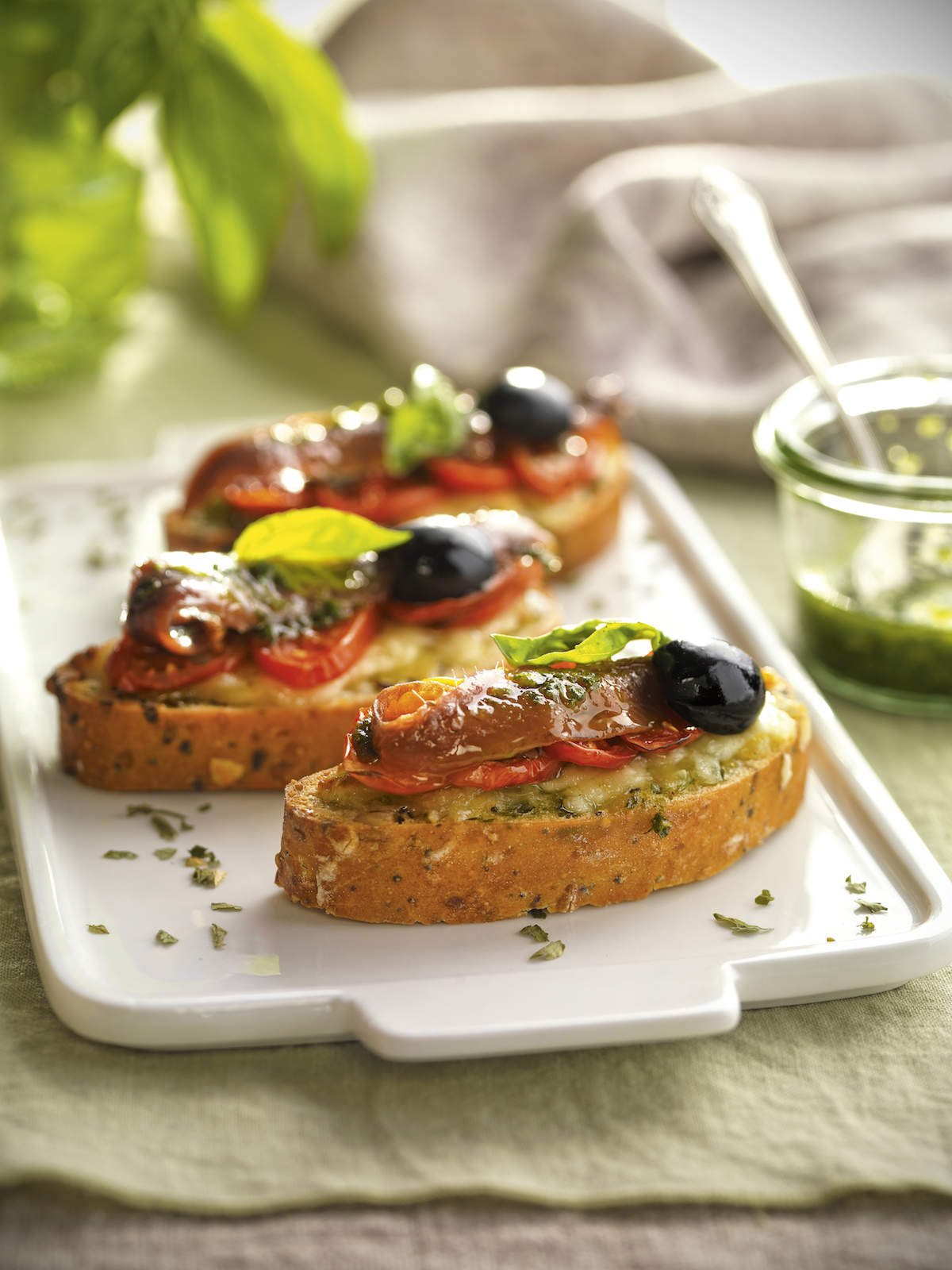 tosta de anchoas