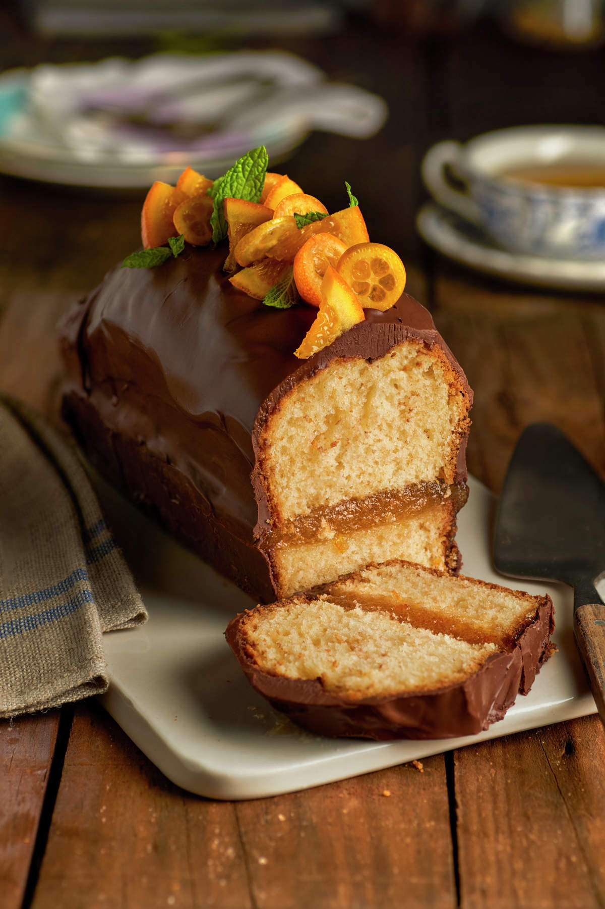 PASO A PASO PARA REALIZAR PLUMCAKE DE NARANJA Y CHOCOLATE CON LECHE: RESULTADO FINAL.