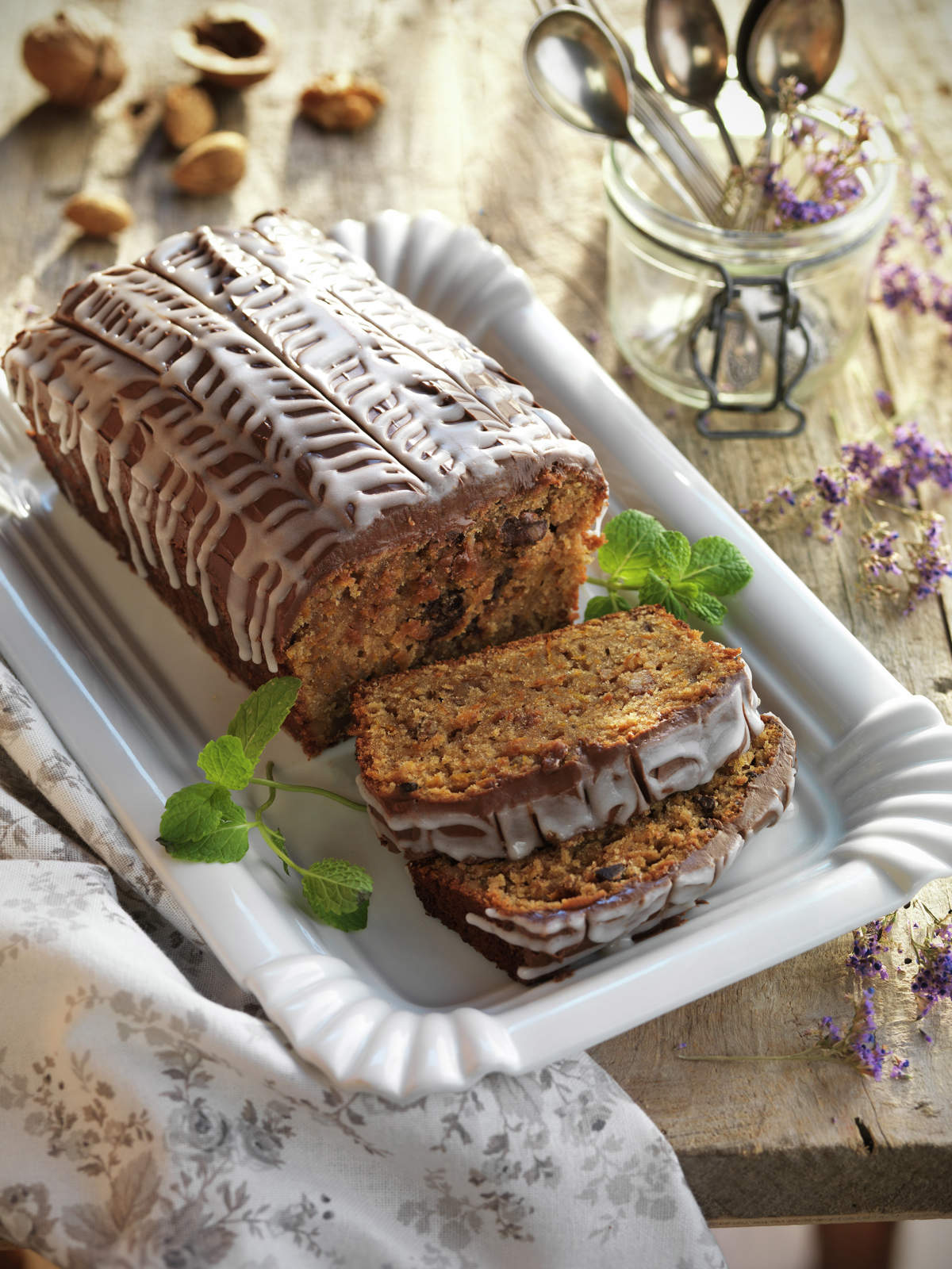 PASO A PASO PARA REALIZAR PLUMCAKE DE ZANAHORIA, NUECES Y CHOCOLATE: RESULTADO FINAL.