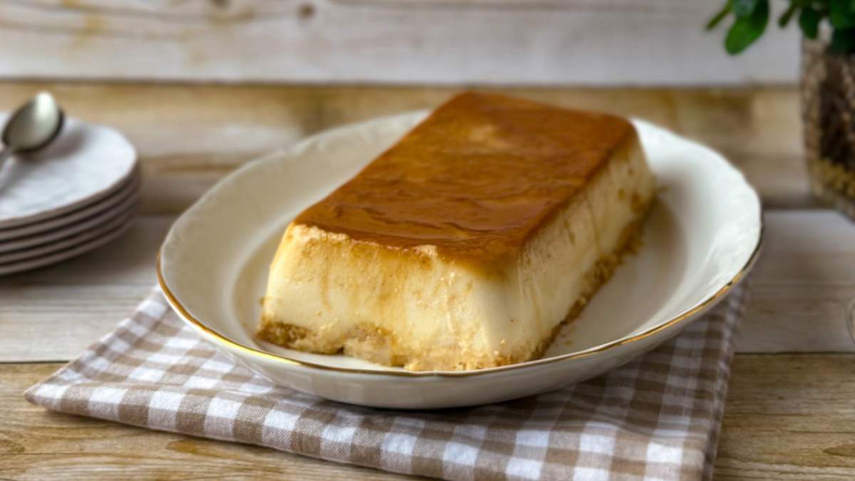 Tarta de quesitos sin horno con sobaos pasiegos 