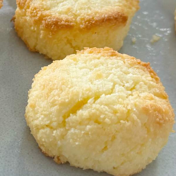 Galletas de coco del chef Enrique Sánchez